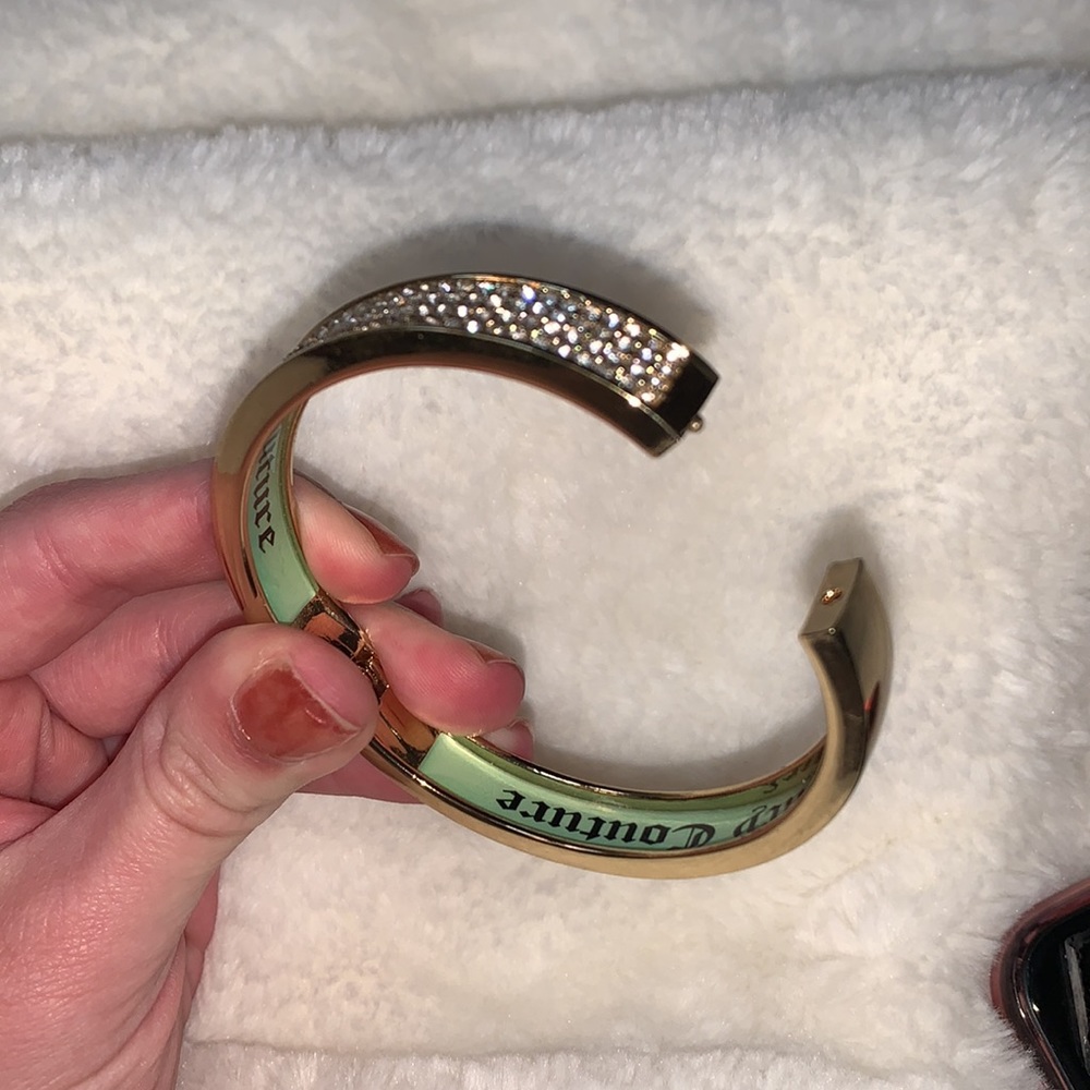 juicy couture bracelet cuff gemstone - Picture 4 of 4